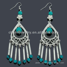 Hand Craft antique silver fashion Beads Earring Vners SE-009
